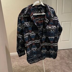 Tribal Patterned Women's Shacket